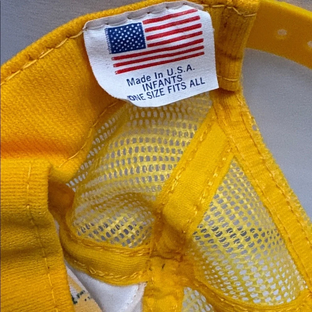 Vintage Baylor Bears Infant Baby Snapback Hat Cap Mesh Trucker College